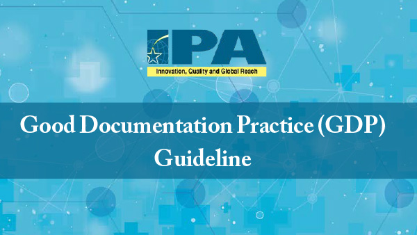 Good Documentation Practices