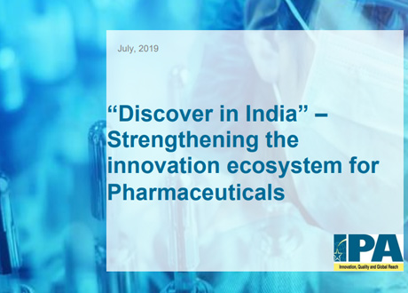 “Discover in India” – Strengthening the innovation ecosystem for Pharmaceuticals